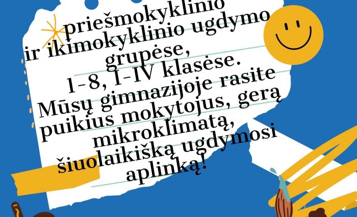 Kvietimas mokytis 2