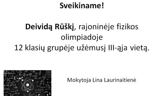 Sveikiname fizika