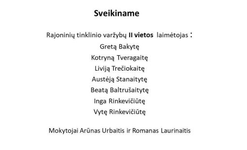SVEIKINAME ! 2023-01-26